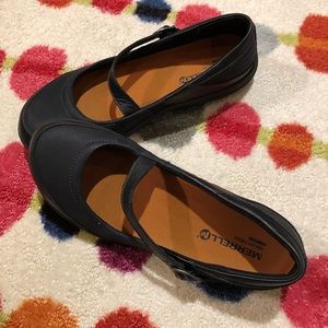 Black Merrell Mary Janes
